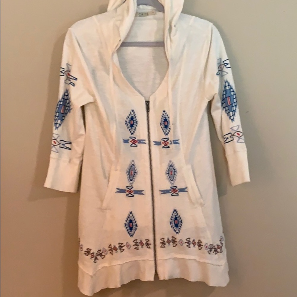 Southwest style lightweight sweatshirt